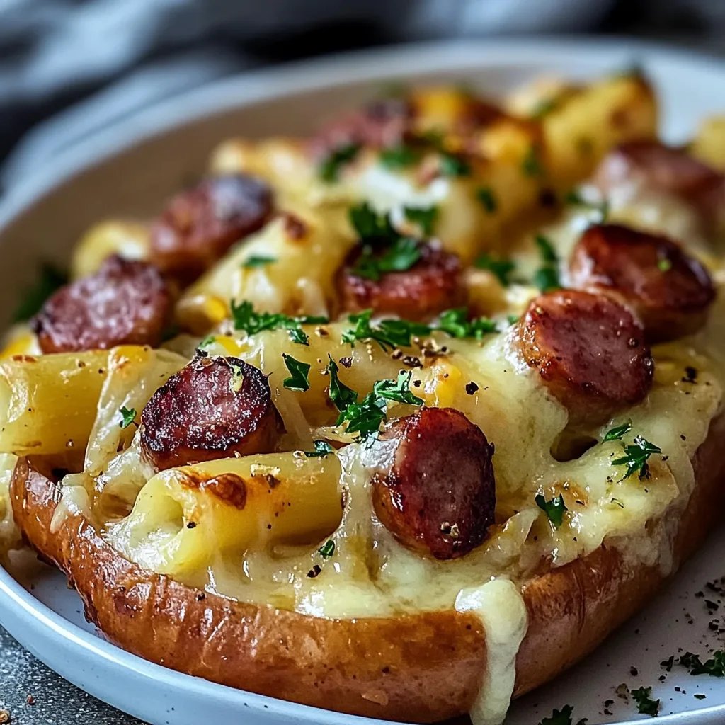 Kartoffel-Wurst-Auflauf