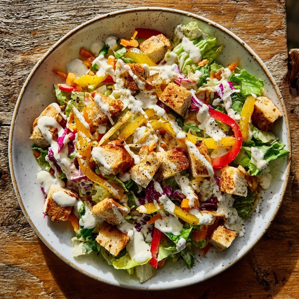 Grill Beilagen Salat Mit Joghurt Dressing