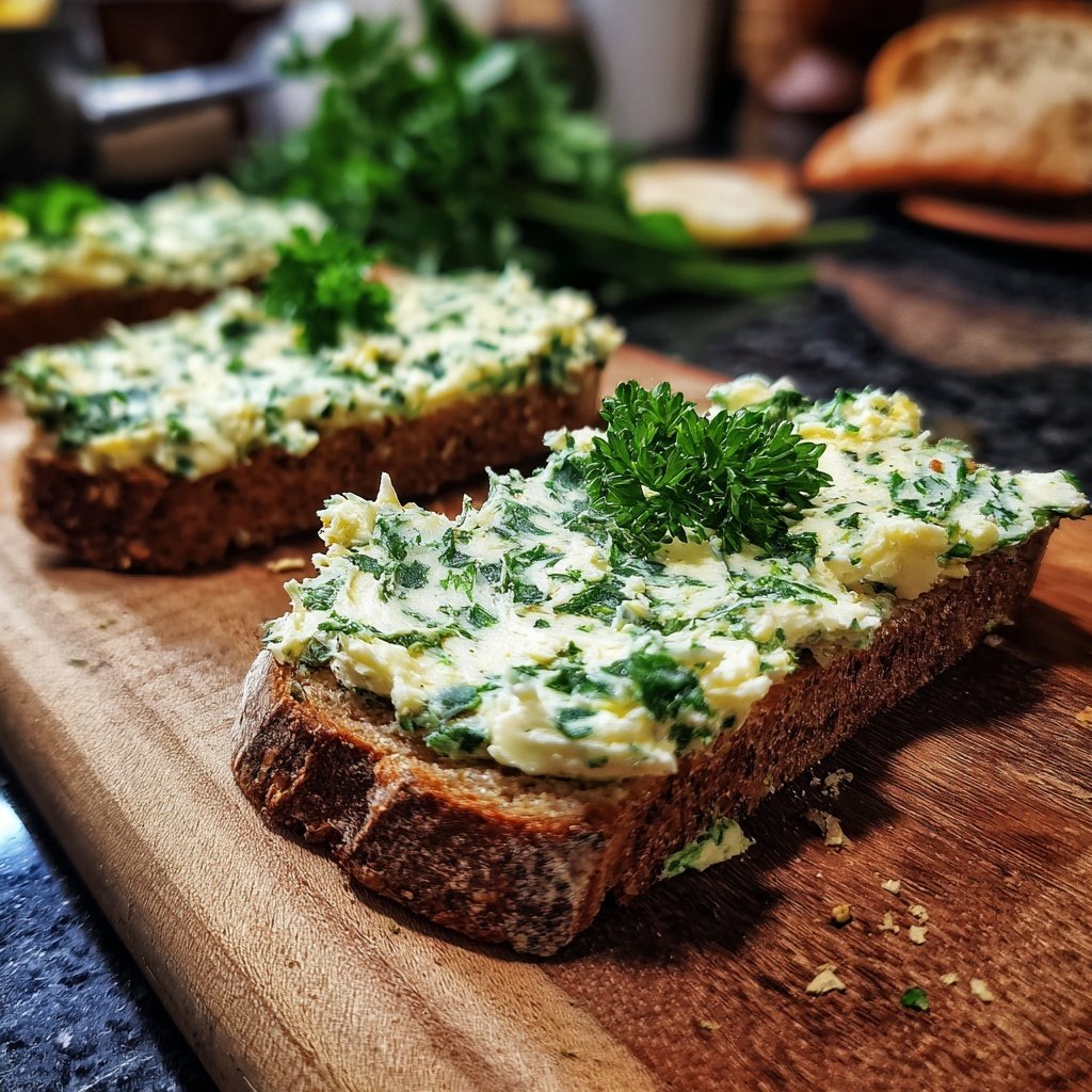 Kräuterbutter Mit Meersalz Und Pfeffer