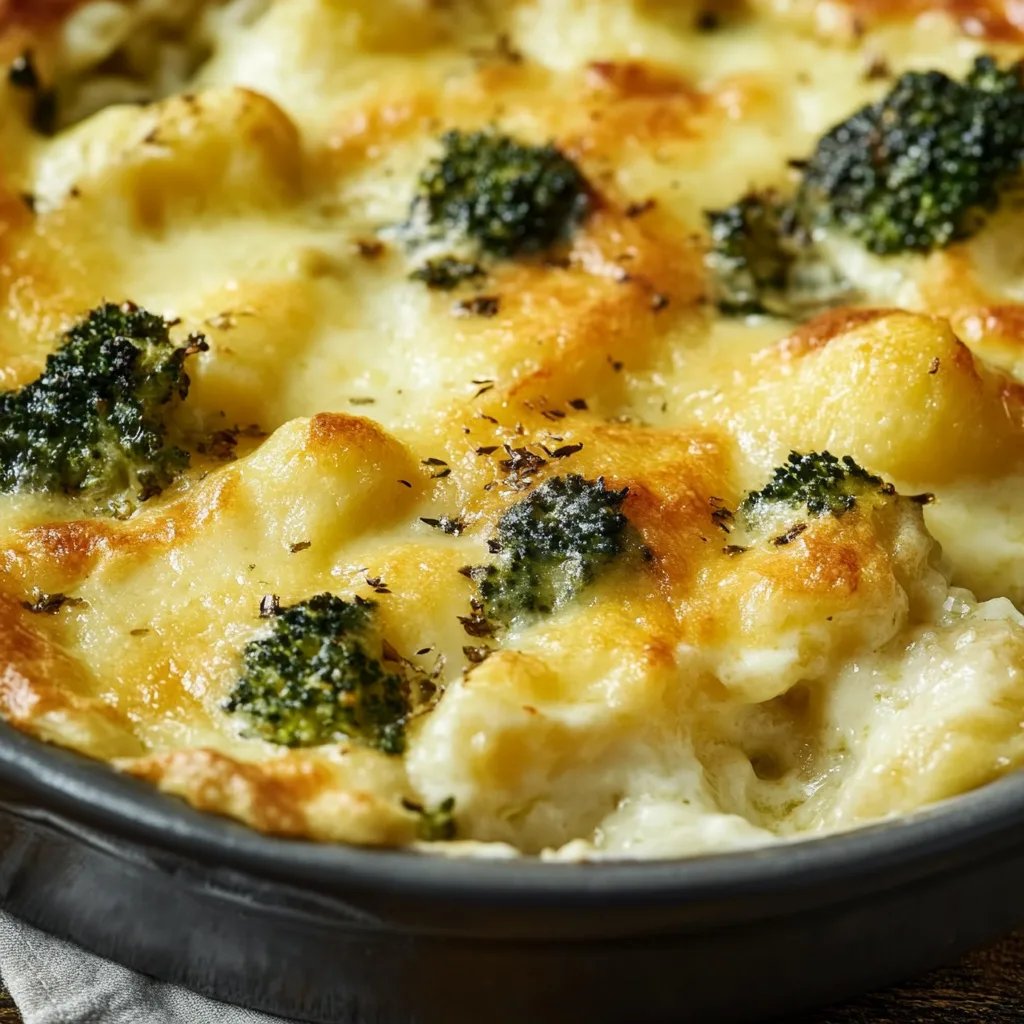 Kartoffel-Brokkoli-Gratin