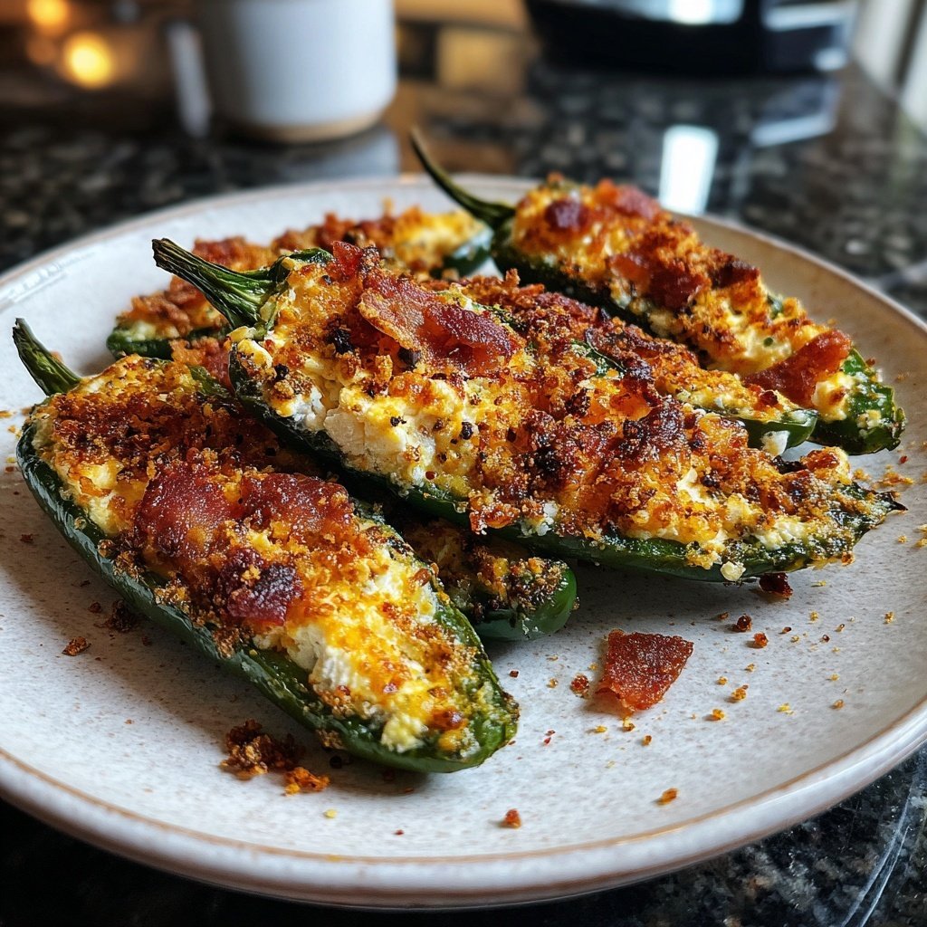 Gefüllte Jalapeños