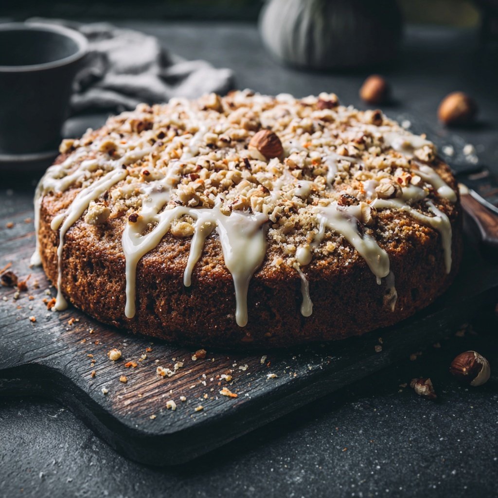 Karottenkuchen Mit Haselnüssen